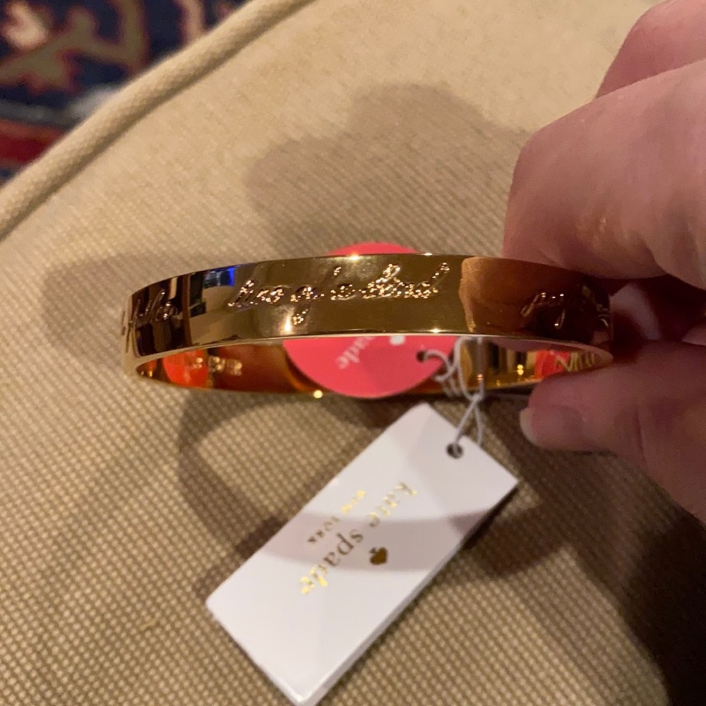 Kate spade gold bangle